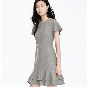 Lightweight Wool Fit And Flare Dress NWT